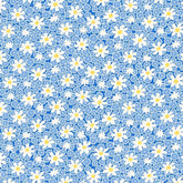 Nana Mae 8, Packed Daisy (Sold By 1/2 Meter)